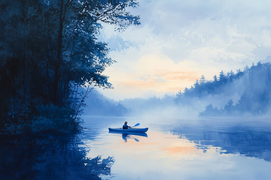 lakeside kayaking